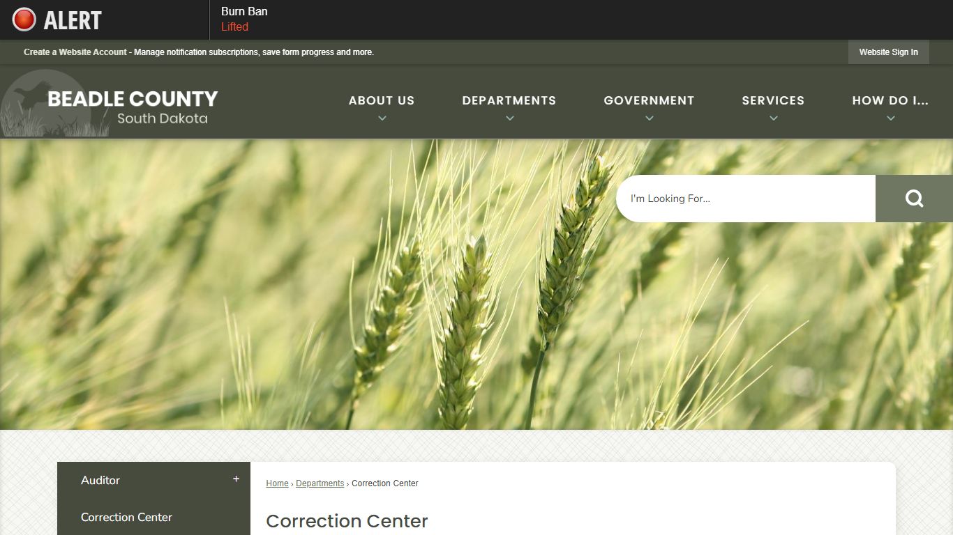 Correction Center | Beadle County, SD